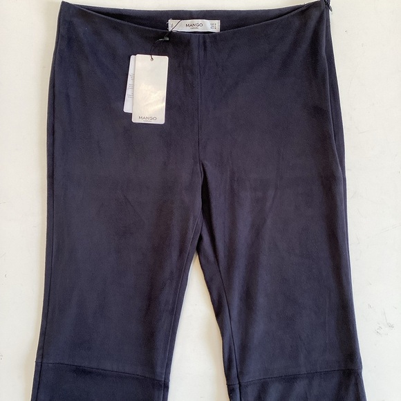NWT! MANGO faux suede pants (#1N122) - Picture 3 of 7